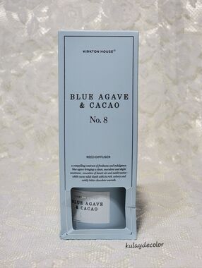 Kirkton House Blue Agave & Cacao No. 8 Reed Diffuser - 3.4 Fl oz. (100mL)